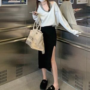 Women Long sleeve &Skirt